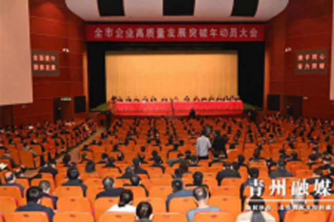 公司喜獲青州市&ldquo;**發(fā)展?jié)摿ζ髽I(yè)&rdquo; 助推青州經(jīng)濟(jì)**發(fā)展